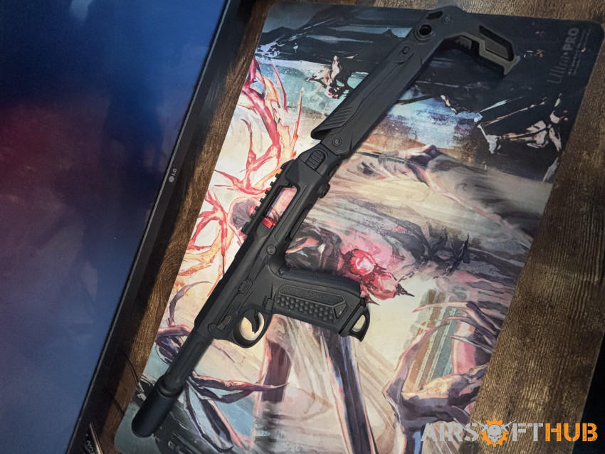 AAP-01 SMG UPGRADED - Used airsoft equipment