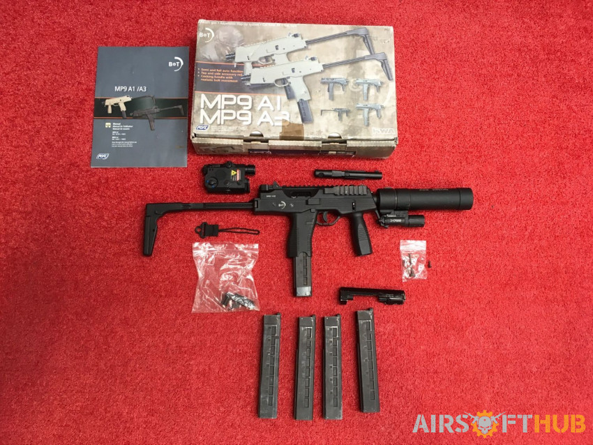 MP9 bundle - Used airsoft equipment