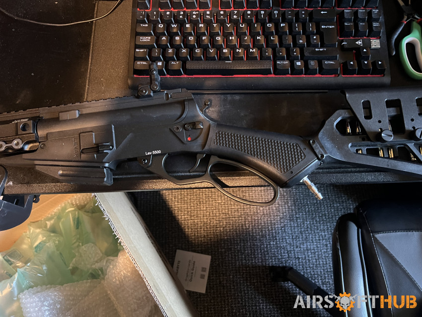 g&g levar 15 hpa short stroke - Used airsoft equipment