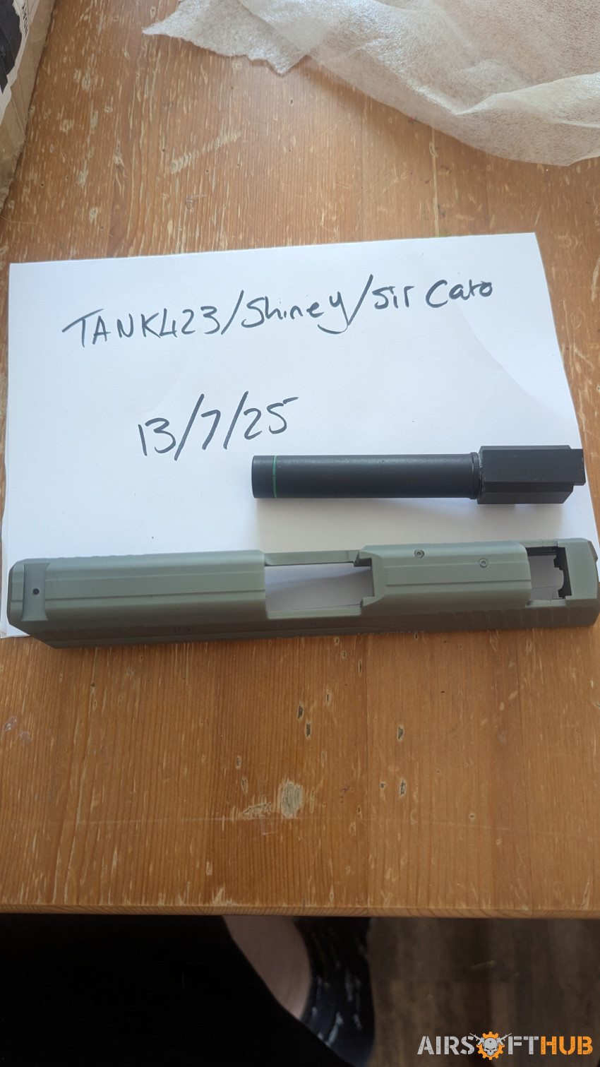 Shooters design titanium HK45 - Used airsoft equipment