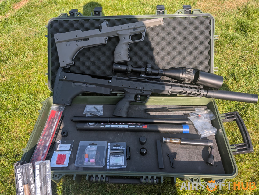 Upgraded SRS & Vortex Scope - Used airsoft equipment