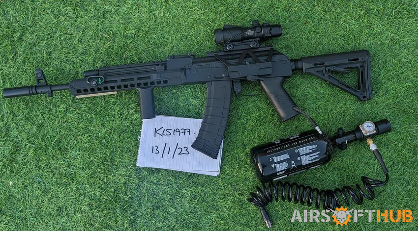 AK slr hpa - Used airsoft equipment