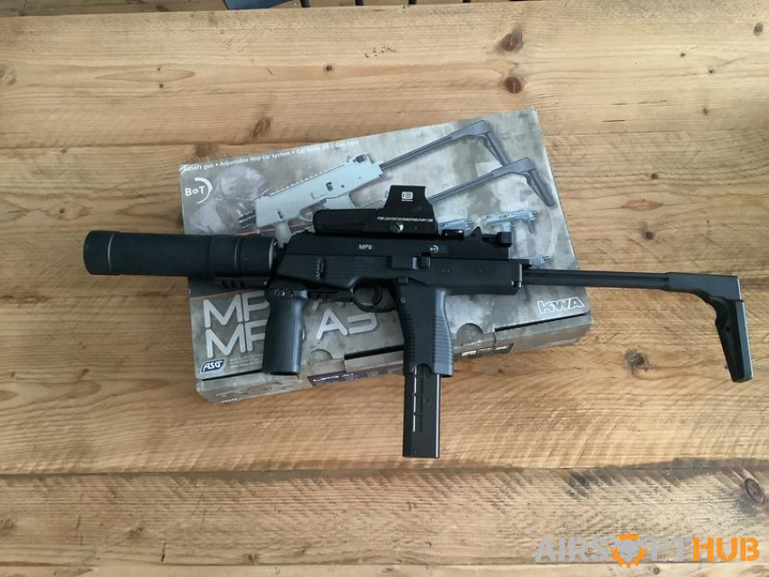 KWA MP9 A3 GBB - Used airsoft equipment