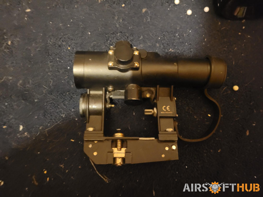 PK-A Red Dot Sight with SVD - Used airsoft equipment