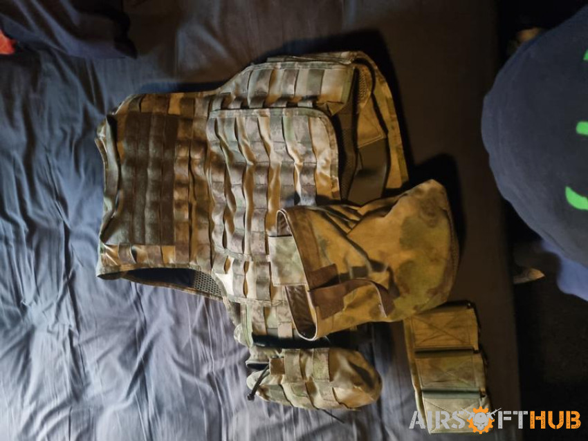 Atacs fg plate carrier - Used airsoft equipment