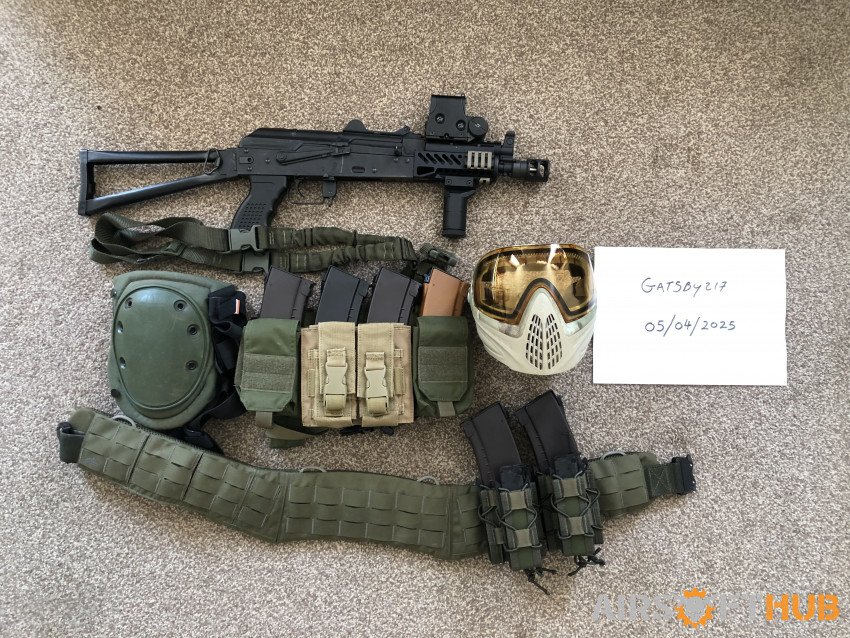 Lct AK74u bundle with kit - Used airsoft equipment