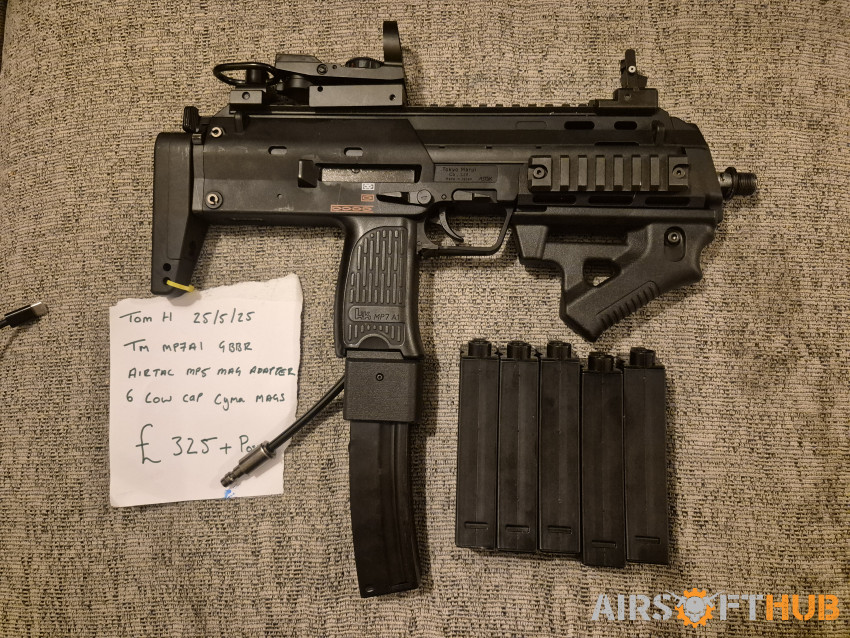 TM mp7a2 - Used airsoft equipment