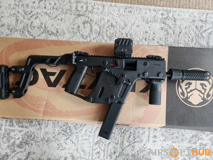 Krytac kriss vector GBB - Used airsoft equipment