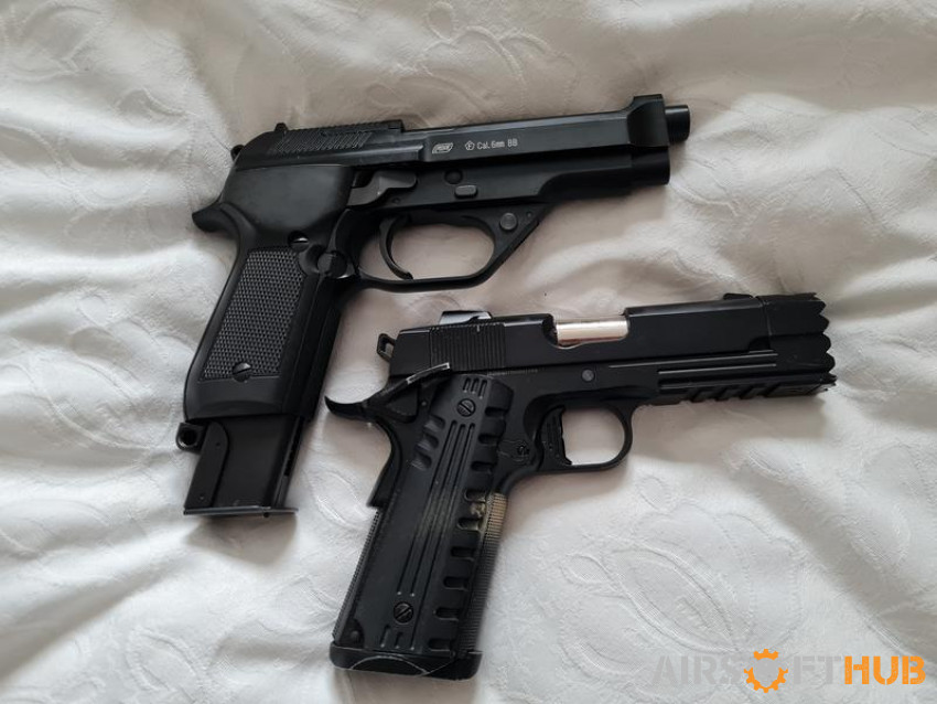 x2 gas tight pistols - Used airsoft equipment