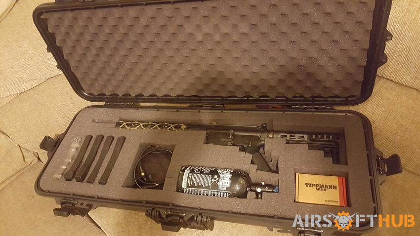 Tippmann M4 HPA Airsoft rifle - Used airsoft equipment