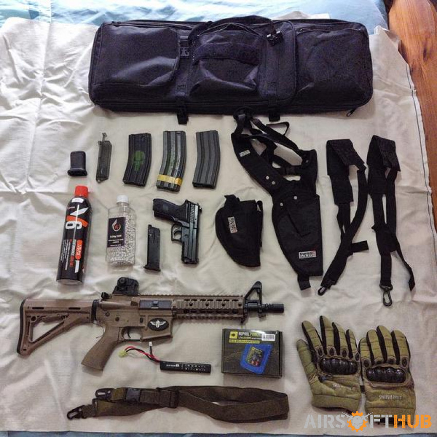 Job lot, Rifle, hand gun + - Used airsoft equipment