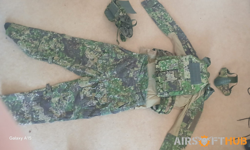 begadi Pencott Greenzone kit - Used airsoft equipment