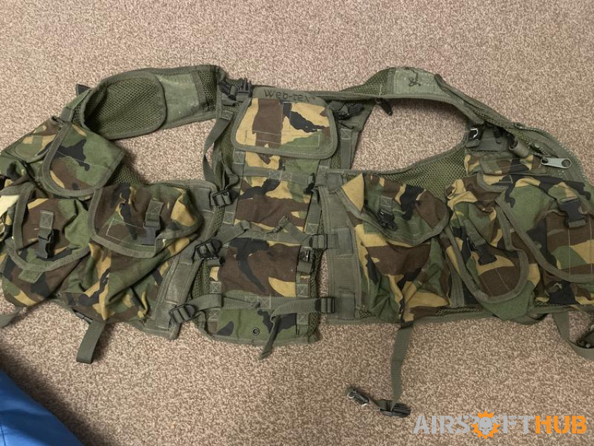 Chest webbing - Used airsoft equipment