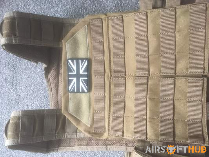 Airsoft Union Jack patch - Used airsoft equipment