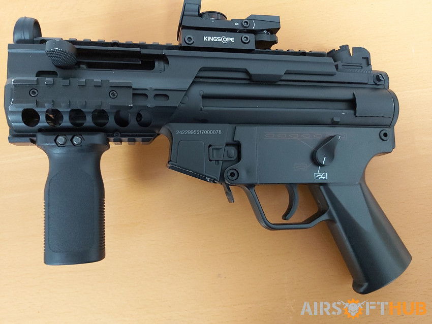 JG mp5k with RIS JG202T - Used airsoft equipment
