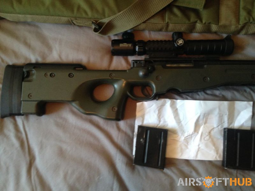 Upgraded Tokyo Marui L96 AWS - Used airsoft equipment