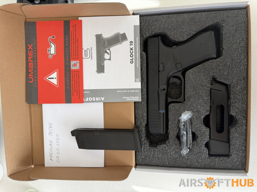 Glock 19 Gen5 Mos Umarex SRC - Used airsoft equipment