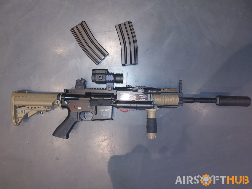 SR 416D m4 aeg - Used airsoft equipment