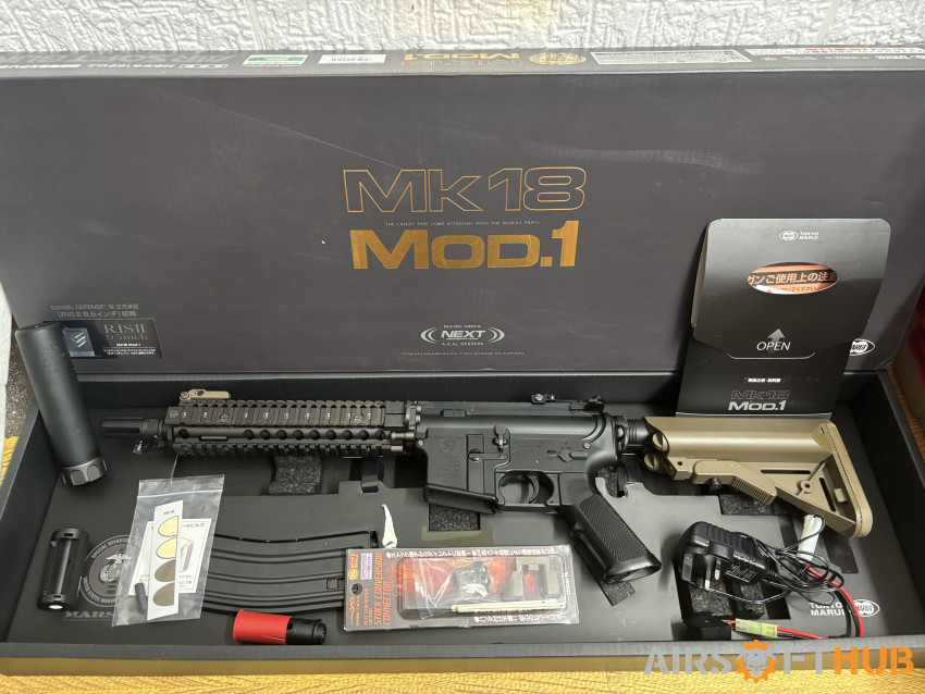 Tokyo Marui mk18 lipo AEG Mod - Used airsoft equipment