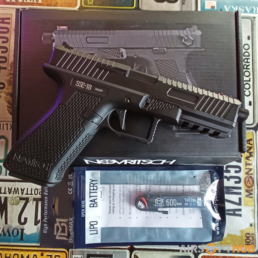 SSE18 Full Auto Pistol Gen2 - Used airsoft equipment