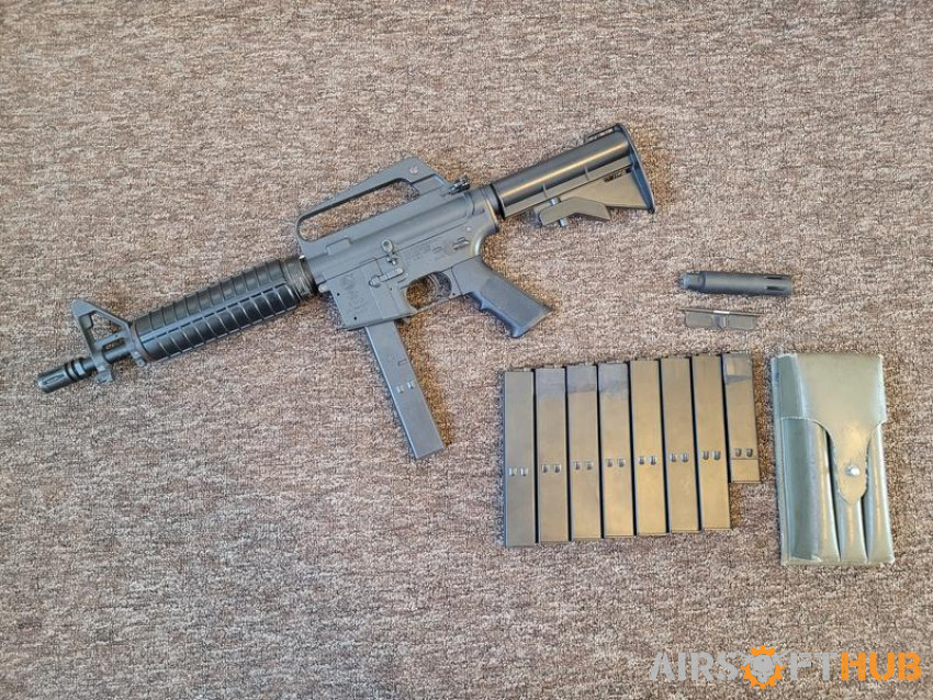 G&P M635 Colt 9mm SMG - Used airsoft equipment