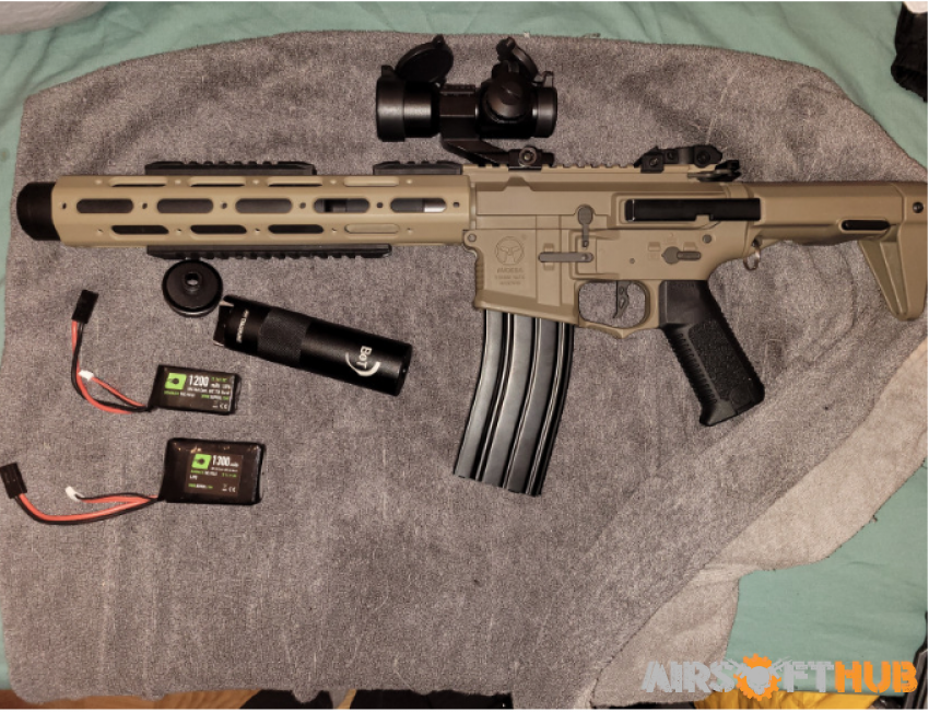 Ares Amoeba AM-013 plus extras - Used airsoft equipment