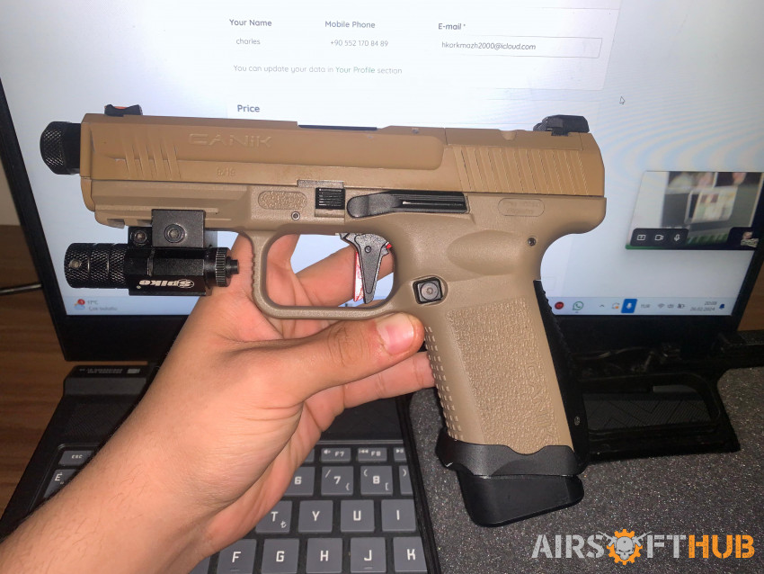 CANİK TP9 - Used airsoft equipment