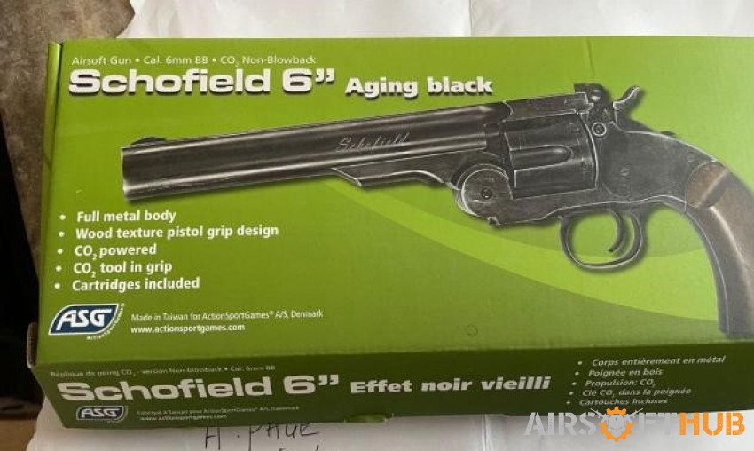 New ASG schofield co2 - Used airsoft equipment