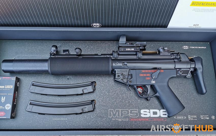 Tokyo Marui NGRS MP5SD6 - Used airsoft equipment