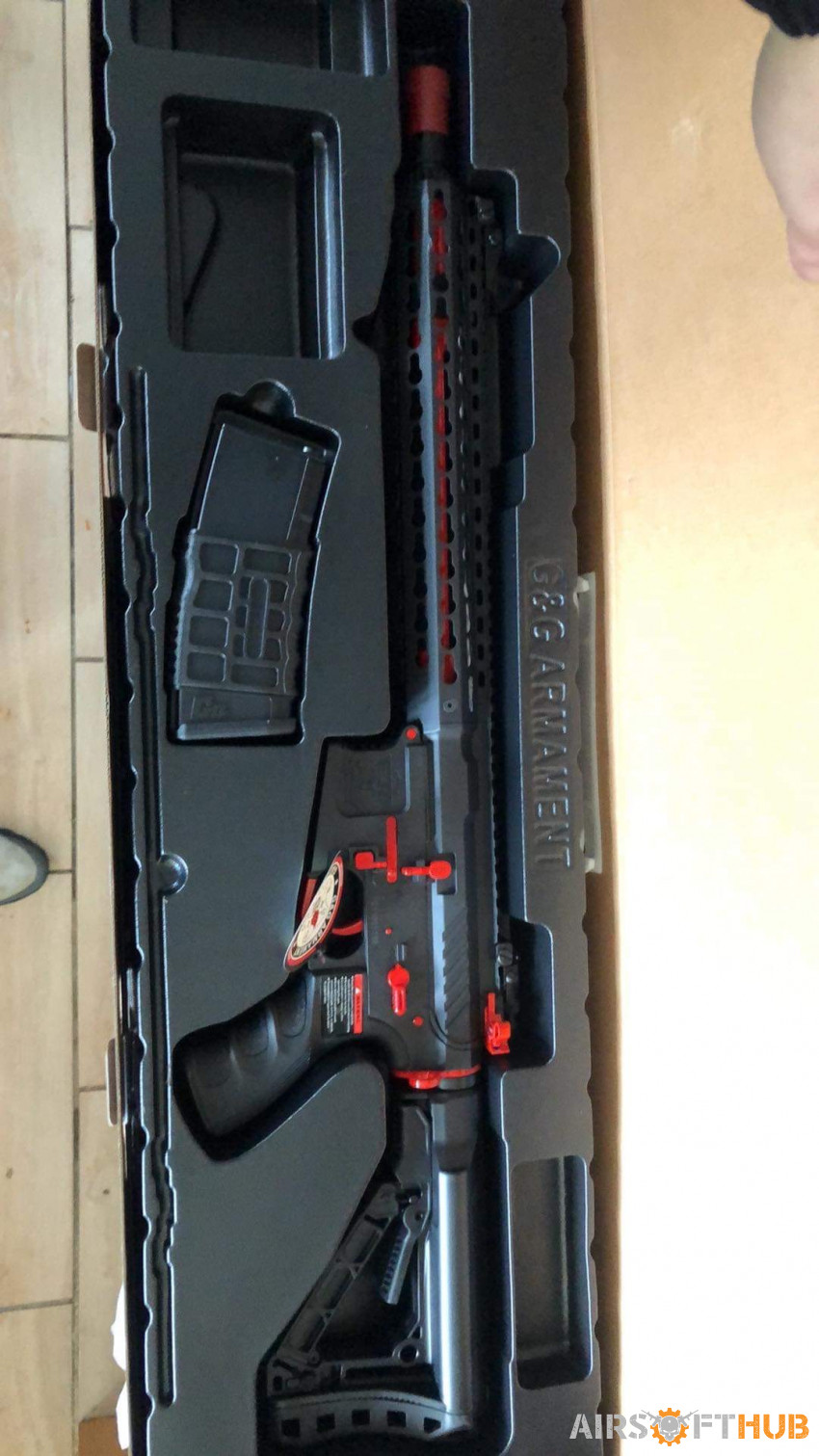For sale G&g cm16 srzl red edi - Used airsoft equipment