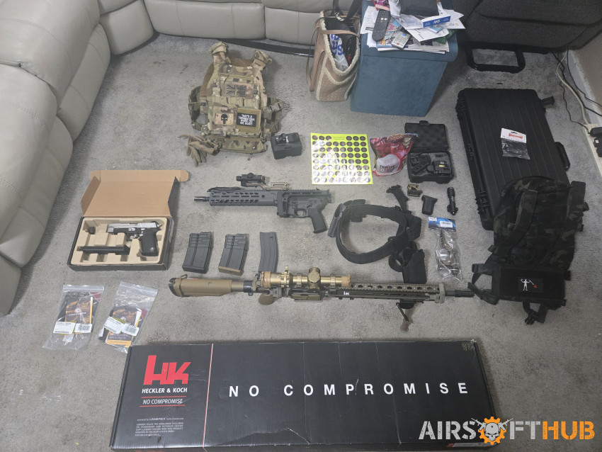 Full bundle - Used airsoft equipment