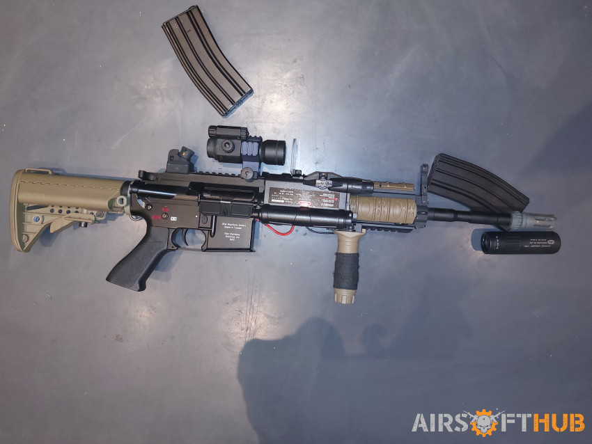 SR 416D m4 aeg - Used airsoft equipment