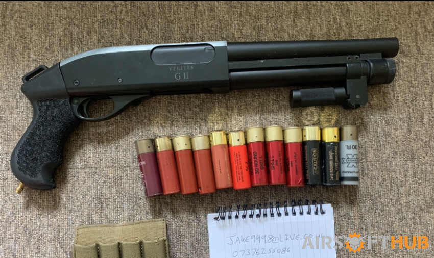 HPA pump action shotgun - Used airsoft equipment
