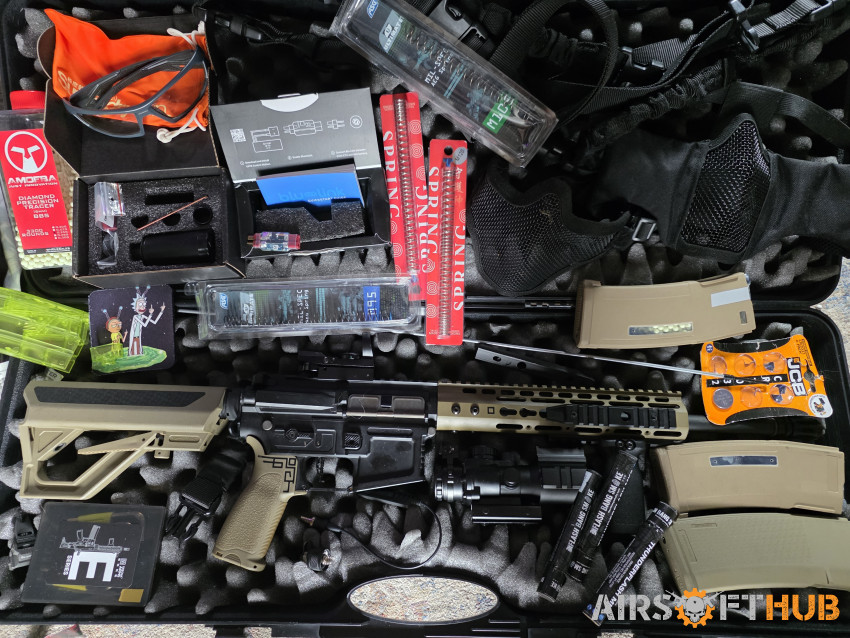 Airsoft equipment - Used airsoft equipment
