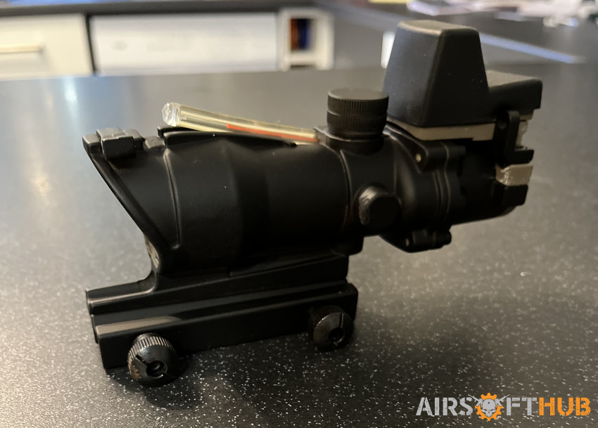 4x32 ACOG Optic Scope - Used airsoft equipment