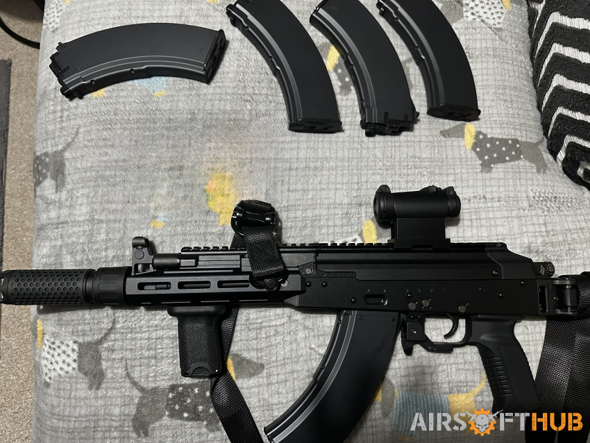 Gas blowback AK X - Used airsoft equipment