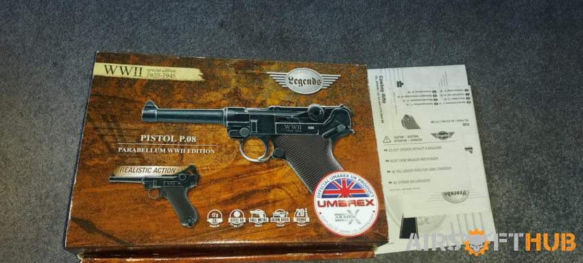 Luger p08 COLLECTORS EDITION - Used airsoft equipment