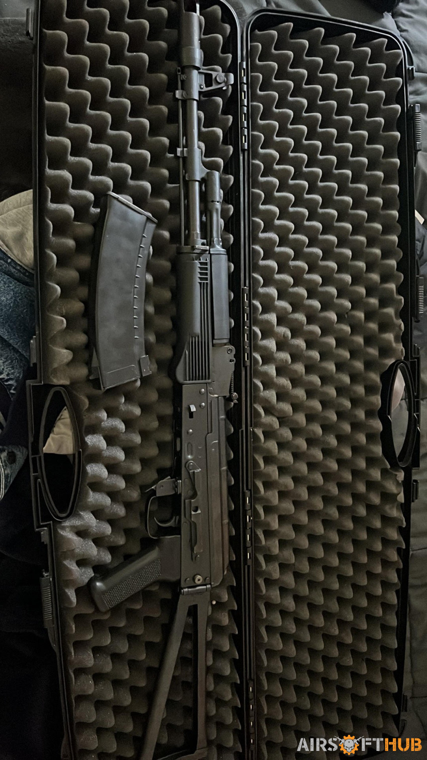 E&L AK74M With Case - Used airsoft equipment