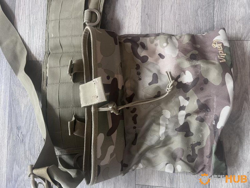 Battlebelt & dump pouch L - Used airsoft equipment