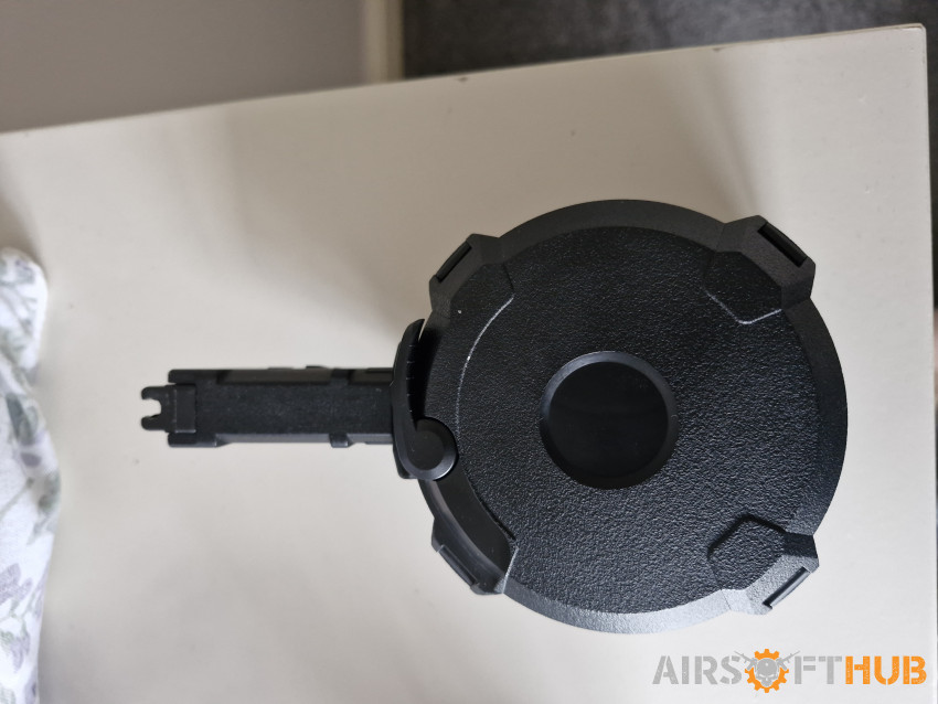 Tm mws compatible gas drum mag - Used airsoft equipment