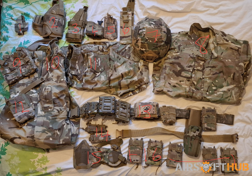 Loads of kit - Used airsoft equipment