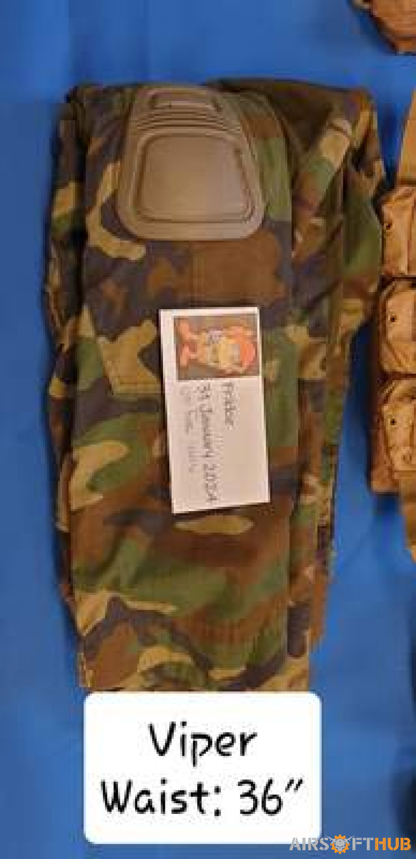 Plate Carrier Set - Used airsoft equipment