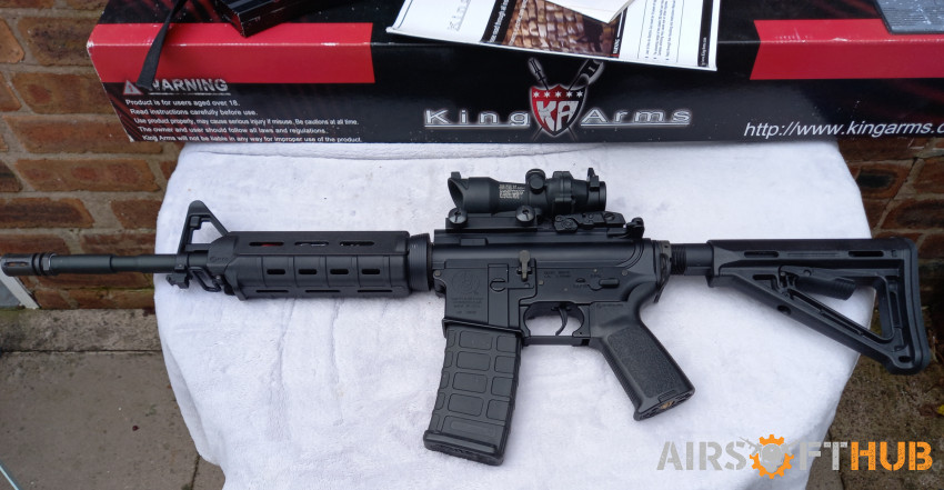 KING ARMS M&P 15 MOE. - Used airsoft equipment