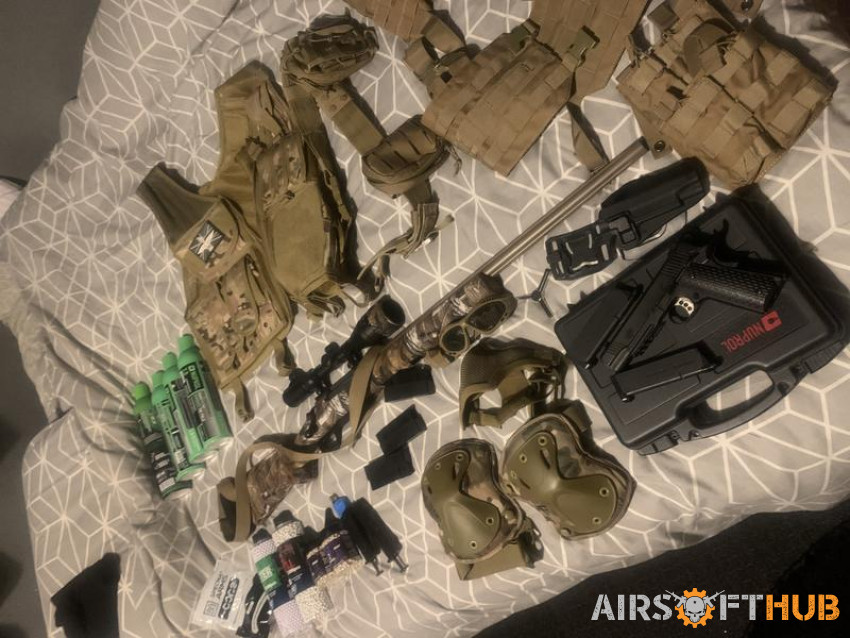 M24 sniper loadout - Used airsoft equipment