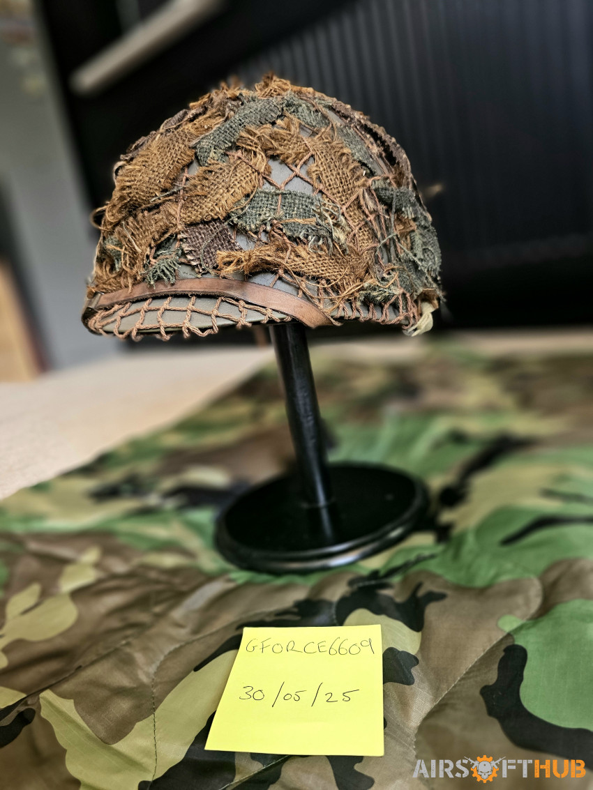 US Army WW2 M1 Helmet - Used airsoft equipment