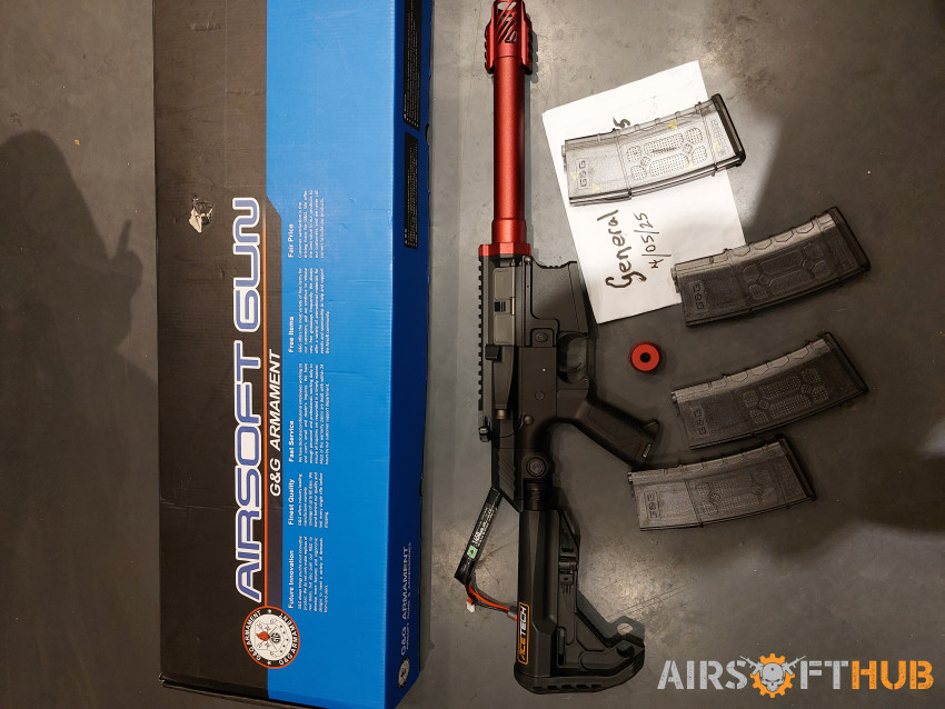 Ssg1 g&g m4 bundle - Used airsoft equipment