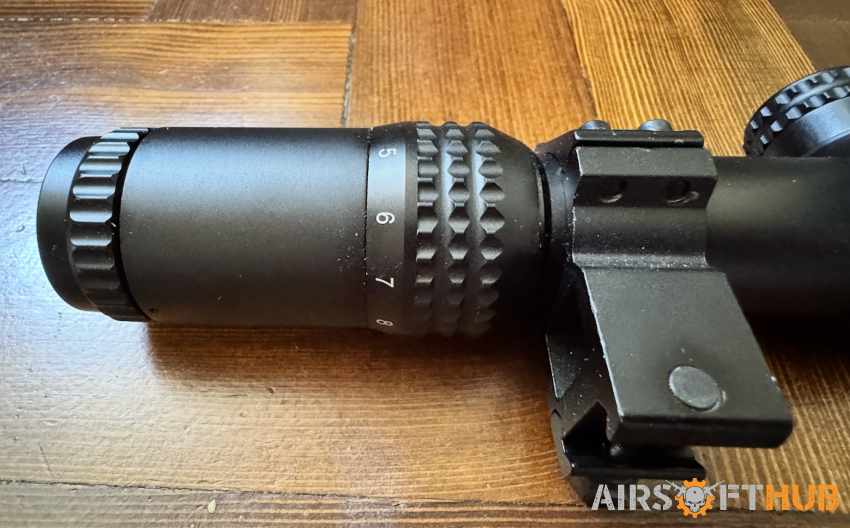 3-9x44 sniper scope - Used airsoft equipment