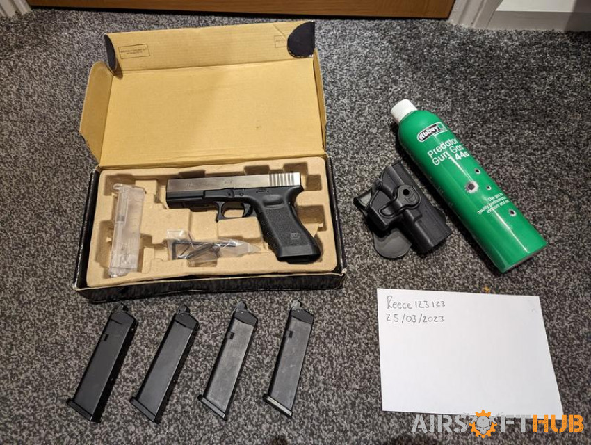 WE G17 - Used airsoft equipment