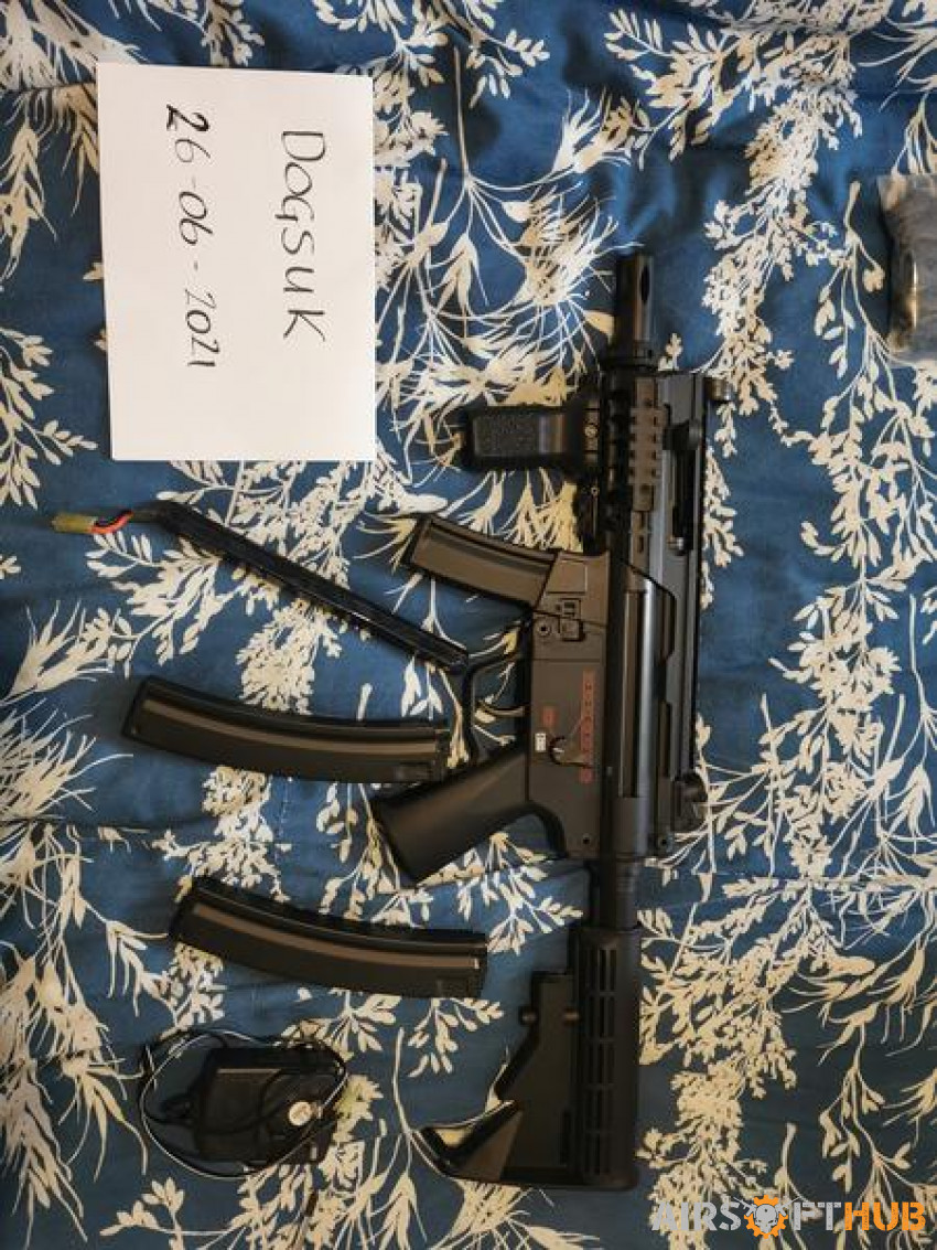 Well mp5k tactical - Used airsoft equipment