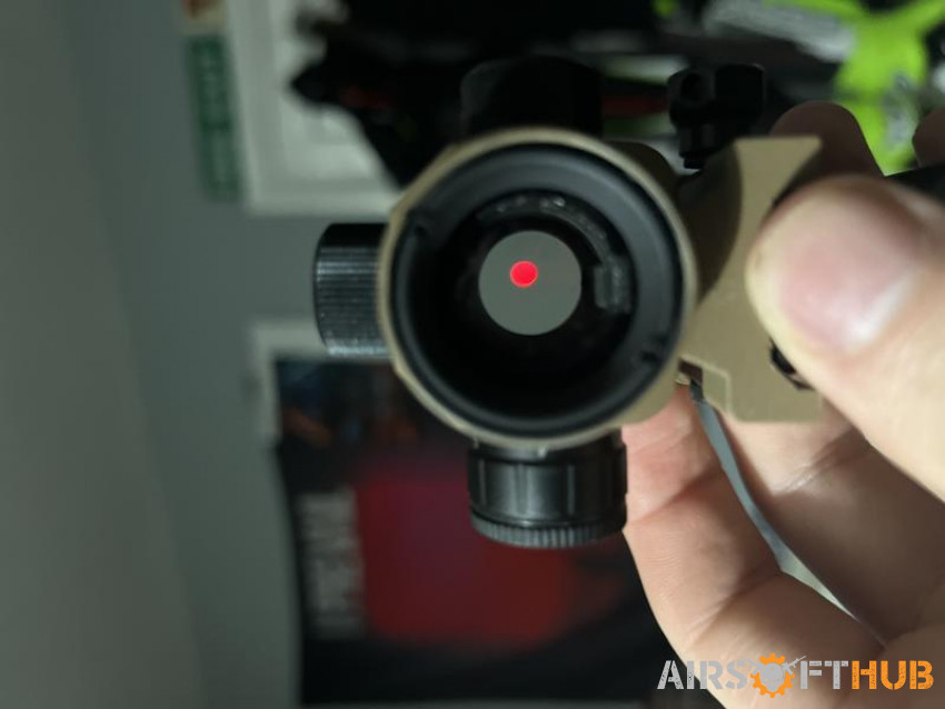 Theta rgb Scope / valken red - Used airsoft equipment